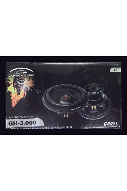 WAAWSTAR CARMON AUDIO 30CM 600 RMS ÇİFT BOBİN WOOFER GH-3.000