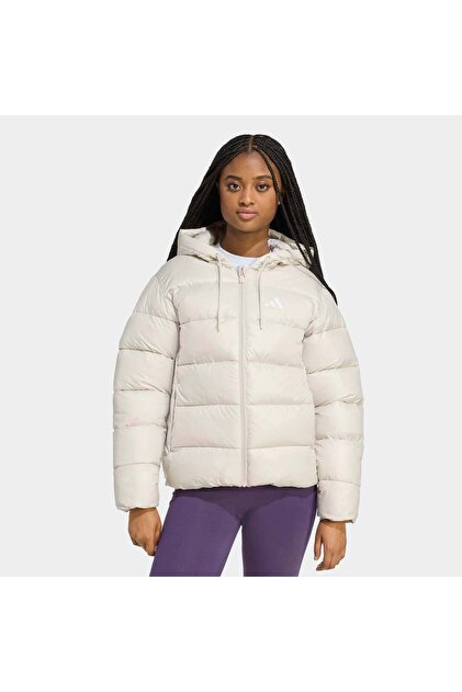 adidas W Ess Sd P Hd J Kadın Günlük Mont JV7768 Beyaz - Fiyatı