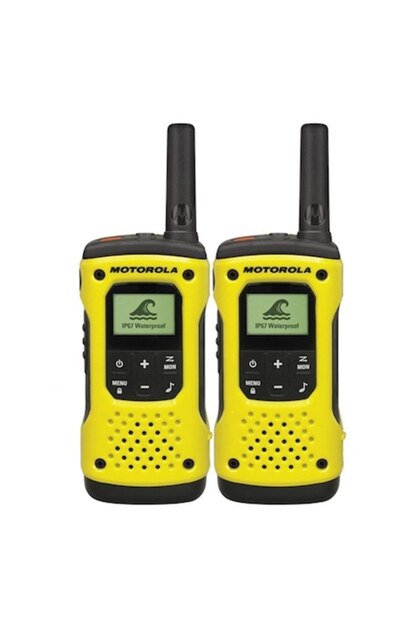 Stații walkie-talkie TLKR T92 H2O, pachet dublu, galbene