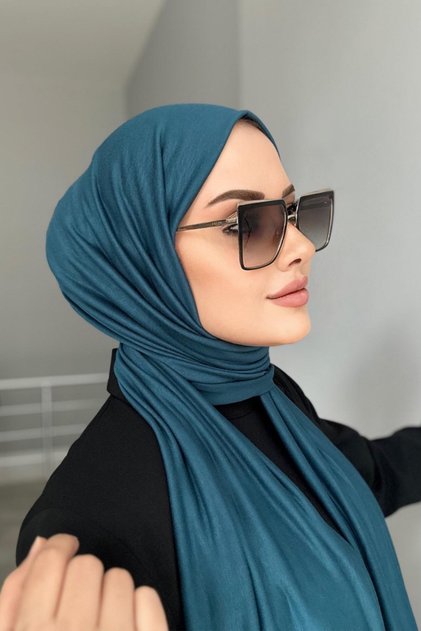 Petrol Combed Shawl