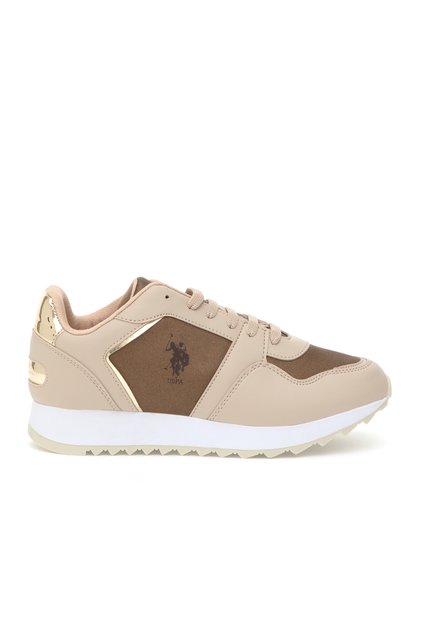 Women's Beige Sports Shoes 50316403-Vr011