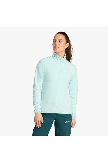 Multi Essentials 1-2 Zip Fleece Women's Blue Hiking Fleece