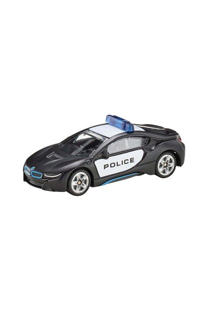 Jucărie Metalică BMW I8 Poliție 1533 Machetă Detaliată