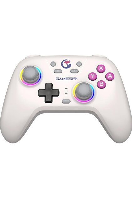 Wireless controller for Switch/PC/iOS/Android. Hall stick, RGB lighting, 1200mAh charging, turbo, motion control, wake-up.