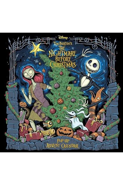 The Nightmare Before Christmas تقويم الميلاد وكتاب قابل للطي