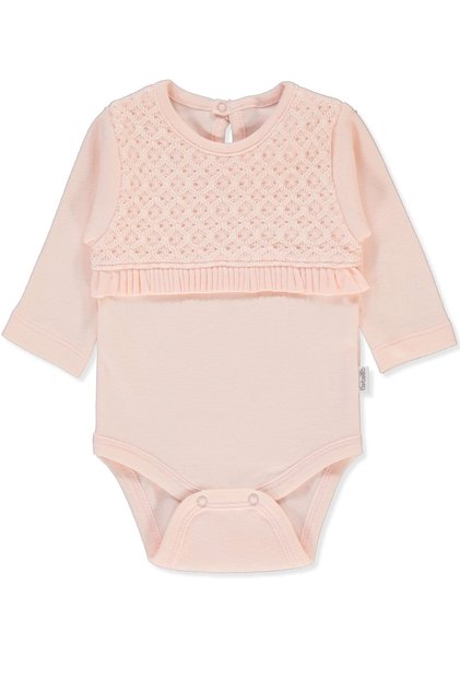 Interlock Long Sleeve Body Ay (Little Lady/25) Pink