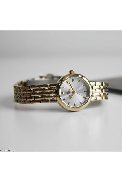 Hm25504S01-2 Women's Wristwatch with Steel Band