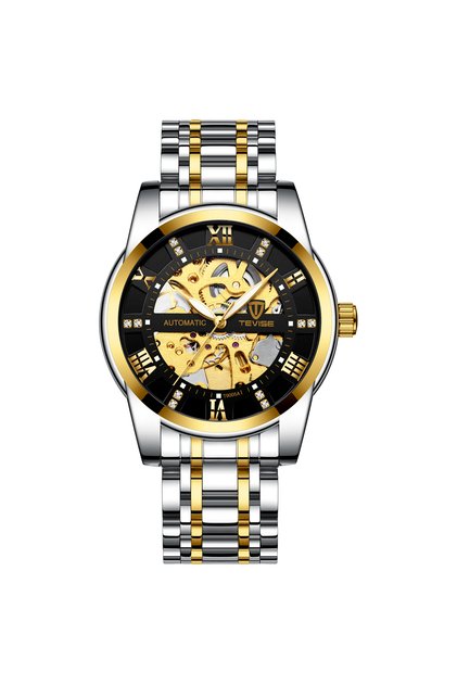 Ανδρικό ρολόι Retro Classic Mechanical Automatic Fashion Luxury Skeleton