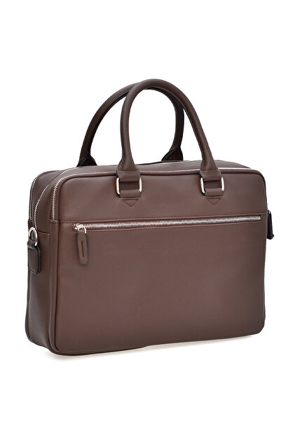Fossil Unisex Vegan Deri Çok Gözlü Laptop Çantası & Evrak Çantası