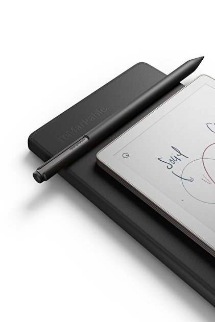 Paper Pro Move + Marker Plus Kalem + Premium Deri Siyah Kılıf