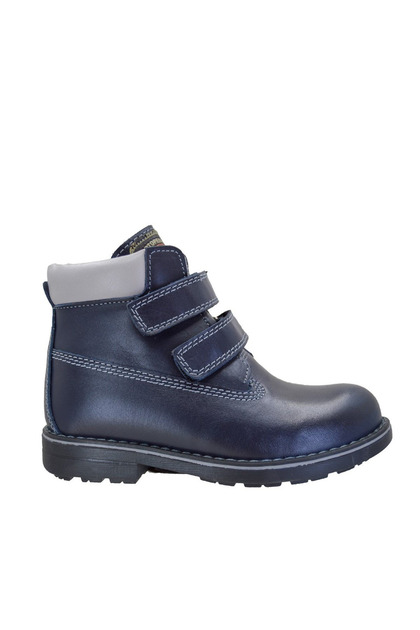 Ortopedik Çocuk Unisex Deri Bot 1232 - Lacivert