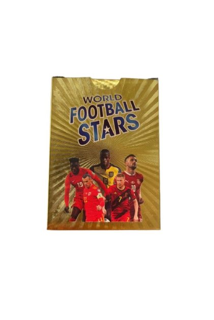 Set 55 Cartonase Fotbal, World Football Stars, auriu, 4 ani+