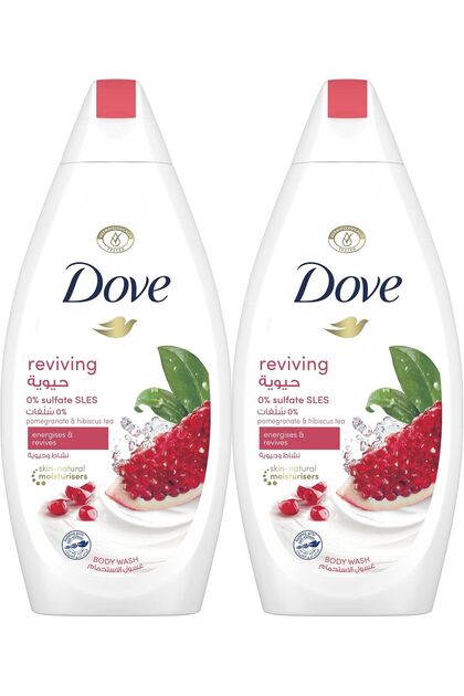 Go Fresh Refreshing Body Wash, Pomegranate & Hibiscus Tea, 250 ml (Pack of 2)