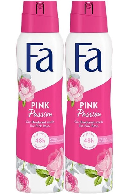 Deodorant Spray Pink Passion 150 ml, Pack of 2
