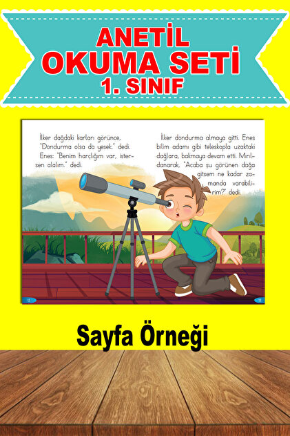 Mucit Dino Yayınları 1. Sınıflar İçin Tavsiyeli Anetil Ilk Okuma