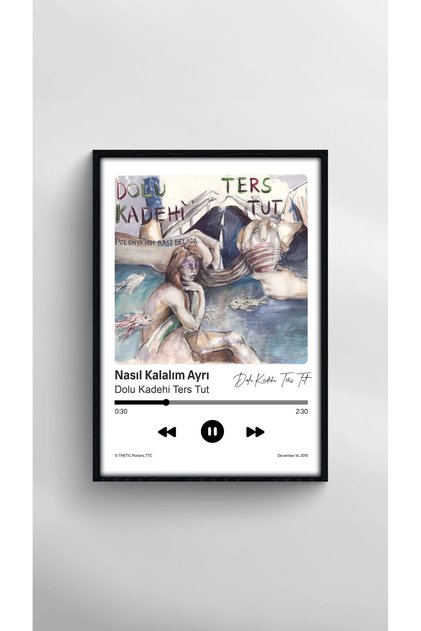 Dolu Kadehi Ters Tut - Nasıl Kalalım Ayrı Single Koleksiyonu PREMIUM Spotify Poster - Şarkı Posteri!