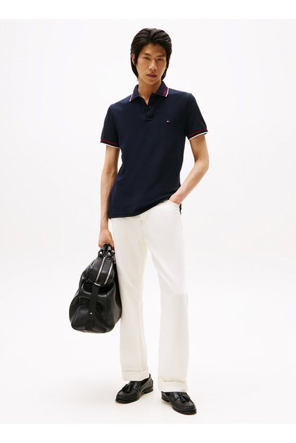 Mavi Erkek Polo T-Shirt MW0MW40308DW5_CUFF INTEREST SLIM FI