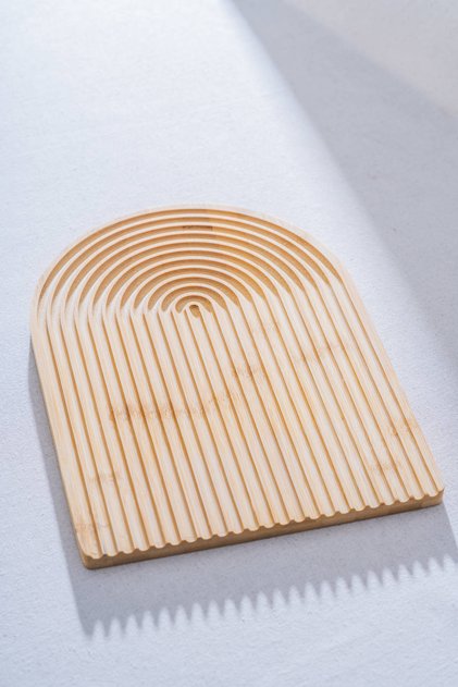 Bambu Sunum Tabak - 33 cm