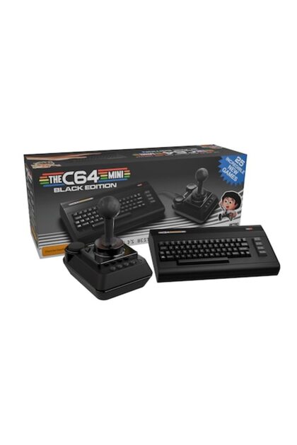 Retro Games C64 Mini Black Edition (включен джойстик, HDMI изход)
