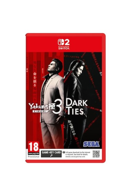 Yakuza Kiwami 3 & Dark Ties (Card Cheie Joc) - Nintendo Switch 2