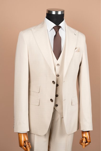 Tailor Ayhan Vest Suit – Slimfit, Please Choose 1 Size Larger.