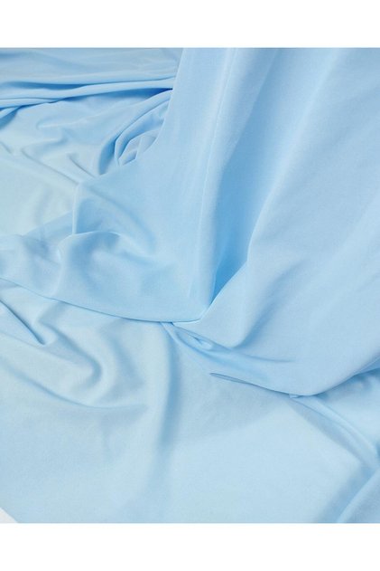 Denier Jersey in Light Blue Color Width: 160 cm