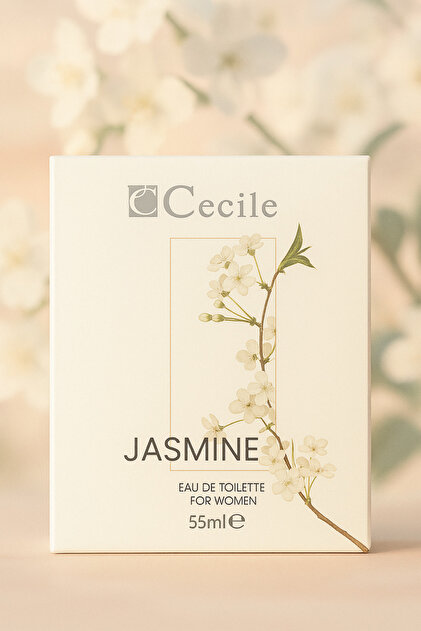 Cecile Jasmine EDT 55ml Kadın Parfümü-Zarif ve Kalıcı Yasemin