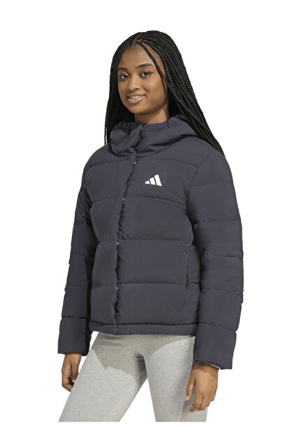 adidas JN2086 W HELIONIC HD J Siyah Düz Kadın Mont - Fiyatı, Yorumları