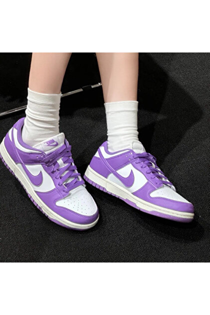 こ*ま様 【希少価値大‼︎】NIKE×ドーバーストリートマーケットDUNK LU Nike Dunk Low Next Nature Mor Sneaker Sportie - Fiyatı, Yorumları