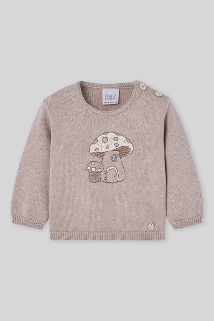 Paz Rodriguez Newborn Brown Knitwear