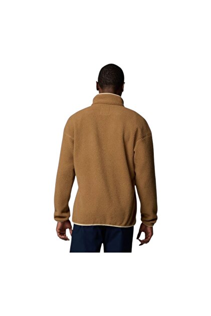 Columbia Helvetia Iı Half Snap Erkek Kahverengi Outdoor Polar