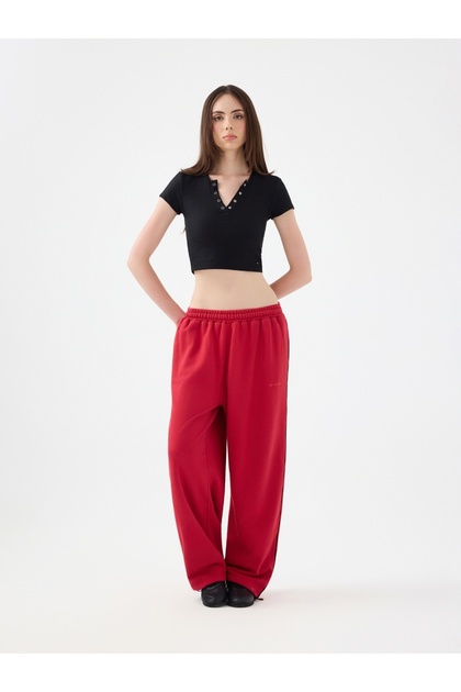 Baggy Fit Kadın Eşofman Altı