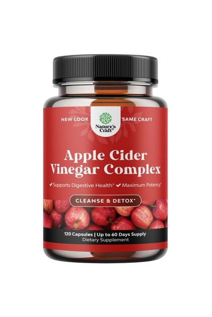 Cleansing Apple Cider Vinegar Capsules (60 Servings)