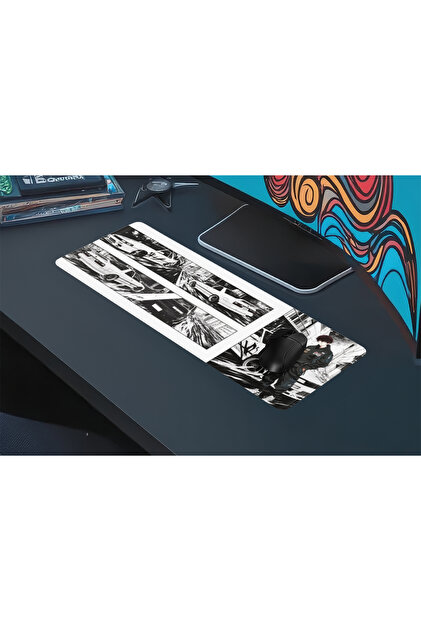 urzuva Turbo Legend Gaming Oyuncu Mousepad, 80x30 3mm Mouse pad