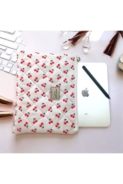 Cherry Pattern Tablet Bag 11 Inch and 12 Inch Compatible