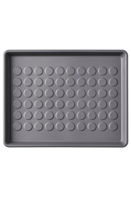 BAGGMUCK Shoe mat, in/outdoor/grey, 46 x 35 cm