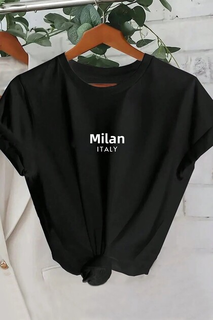 Unisex Milano Printed Oversize T-shirt