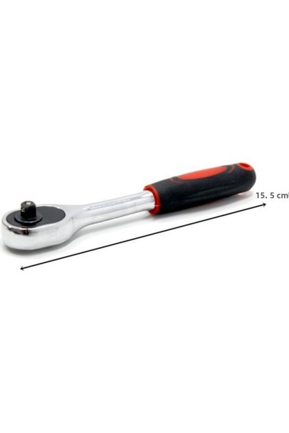 1/4 Ratchet Handle 15 cm Ratchet Socket Handle