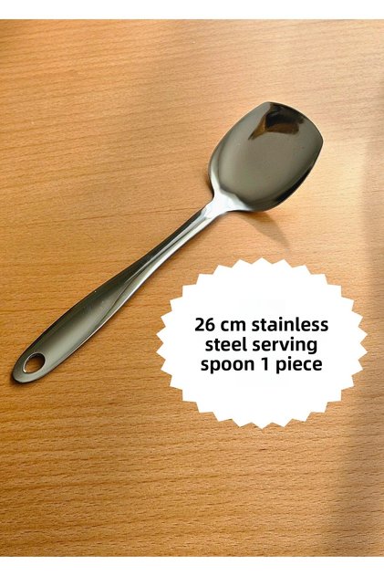 26 cm Stainless Steel Serving Spoon Presentation Spoon 1 Pcs