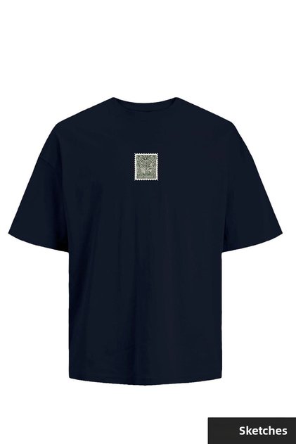 Ανδρικό T-shirt με λαιμόκοψη ποδηλάτου - Mark