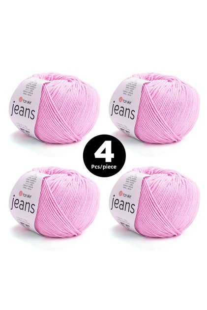 Jeans knit yarn - 20 - pack of 4