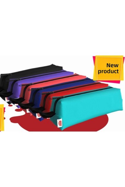 Single Compartment Purple Pencil Bag