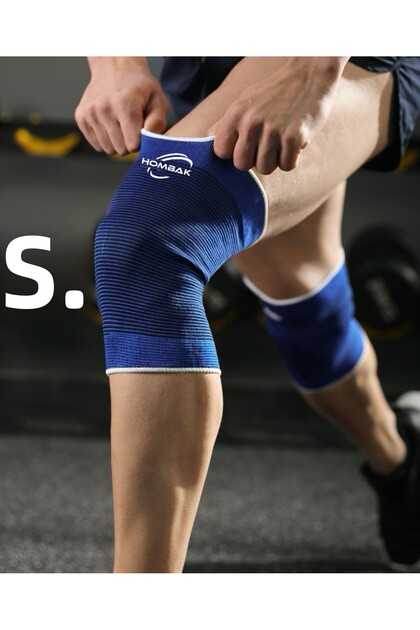 Orthopedic Knee Brace Blue Meniscus Medical Bandage Protector Sports