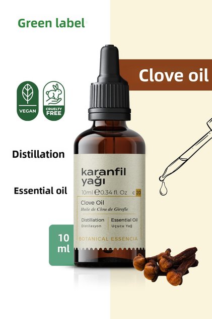 Clove Oil 100% Natural and Pure 10ml