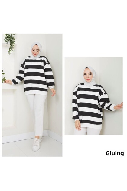 Women's 3 Thread Raised Oversize Sweatshirt