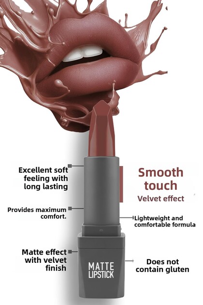 ALIX AVIEN MATTE LIPSTICK 410 ROSE CORAL