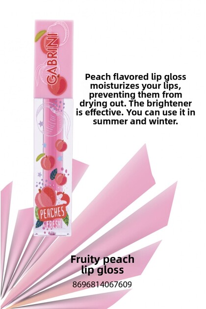 Fruity Peach Lipgloss