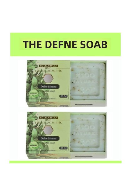 Laurel Soap 2 Pieces X 125 Gr 100% Natural Soap