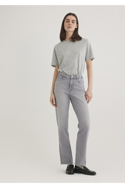 New York Classic Denim Light Gray Jeans 101441 -89172