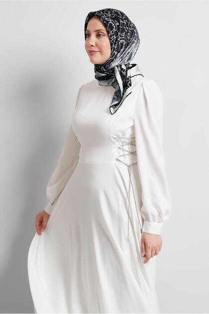 ALVİNA DESENLİ EŞARP 8527